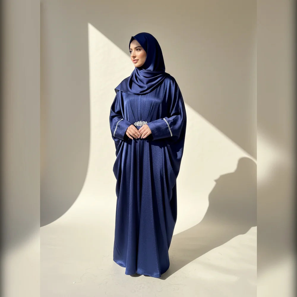 Deep Ocean Abaya