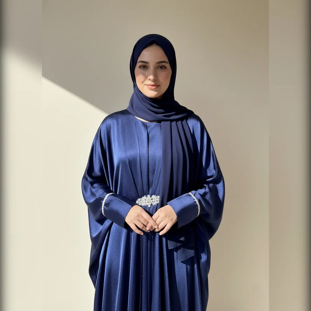 Deep Ocean Abaya