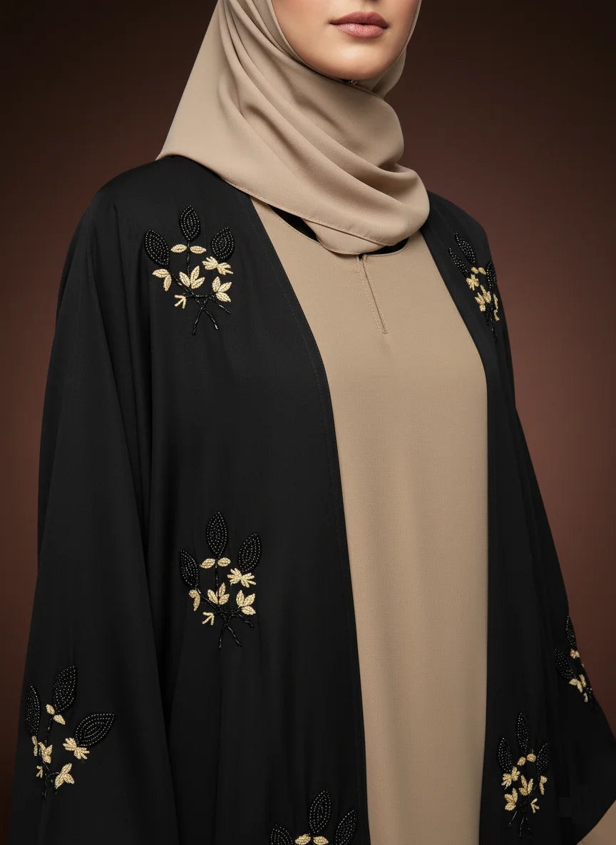 Desert Bloom Abaya