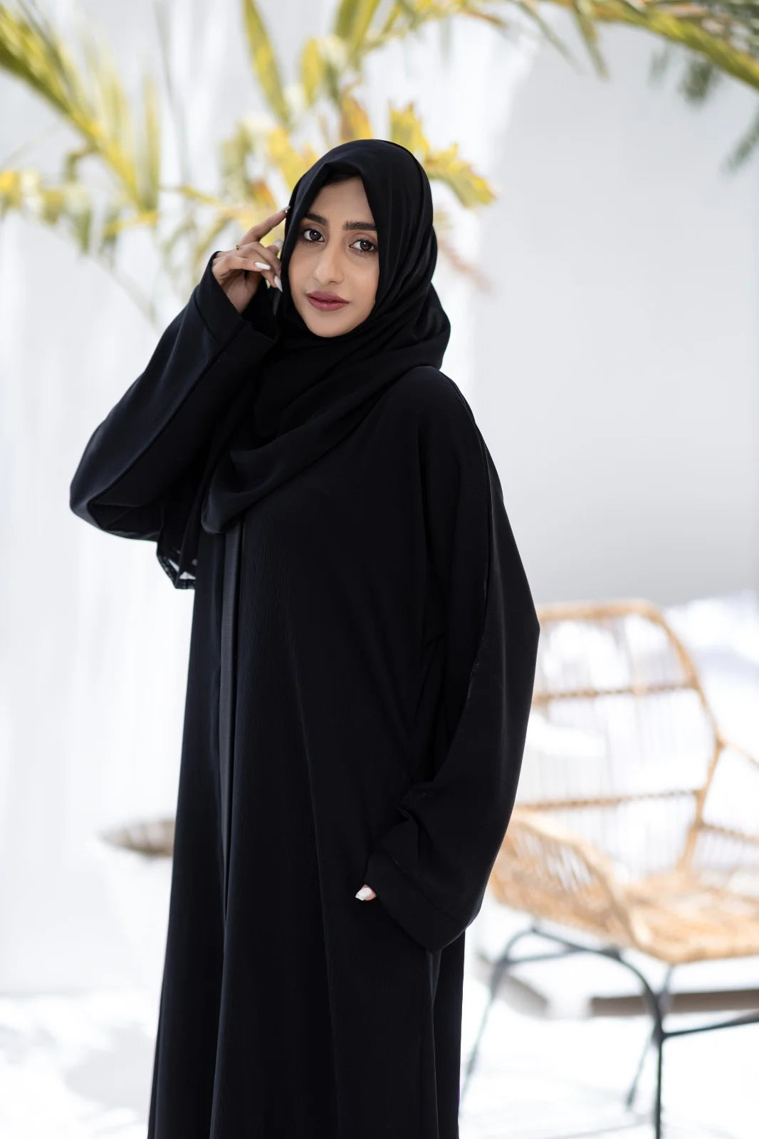 Abaya Al-Layali (2 SIDE POCKET ABAYA)