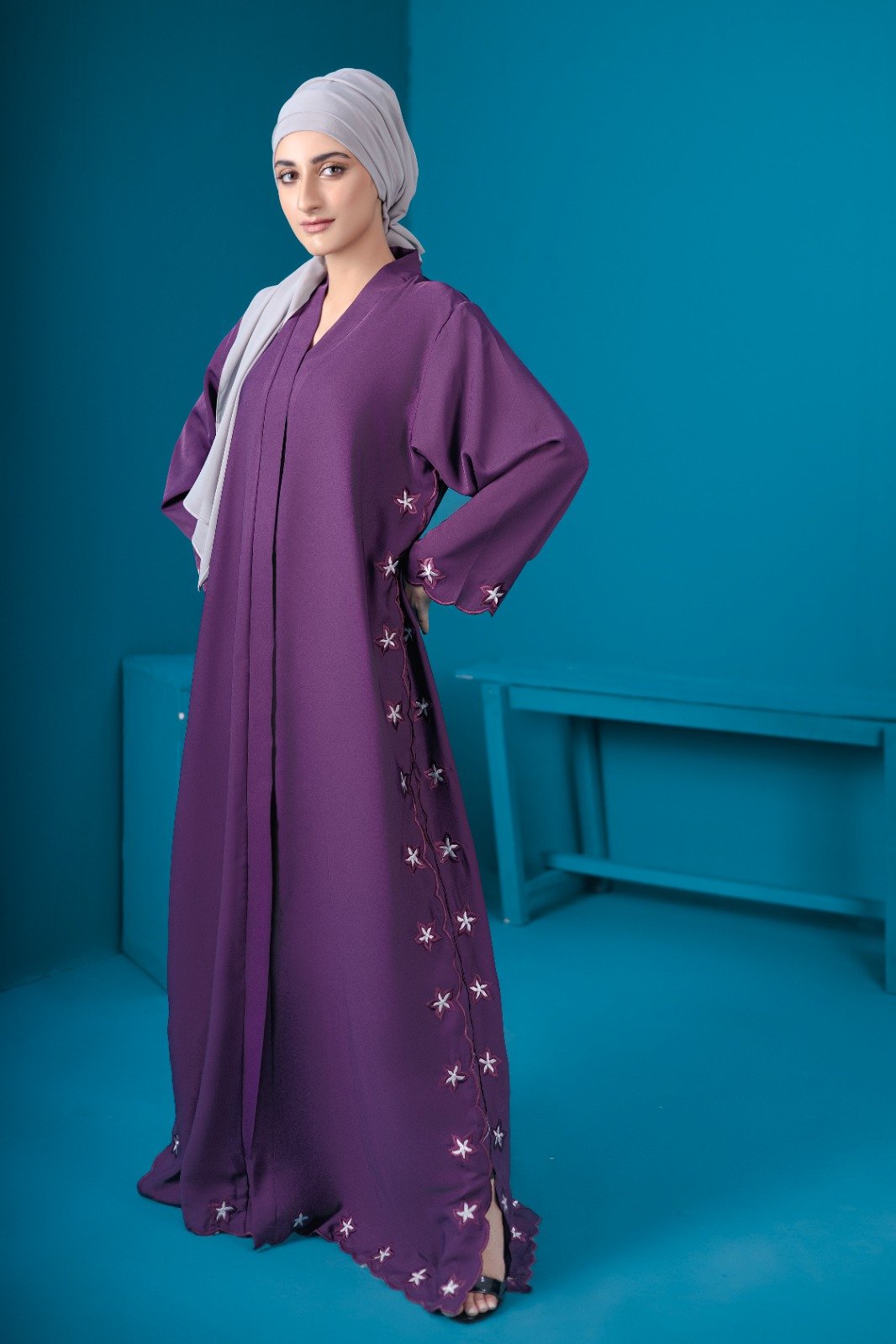 Periwinkle Abaya