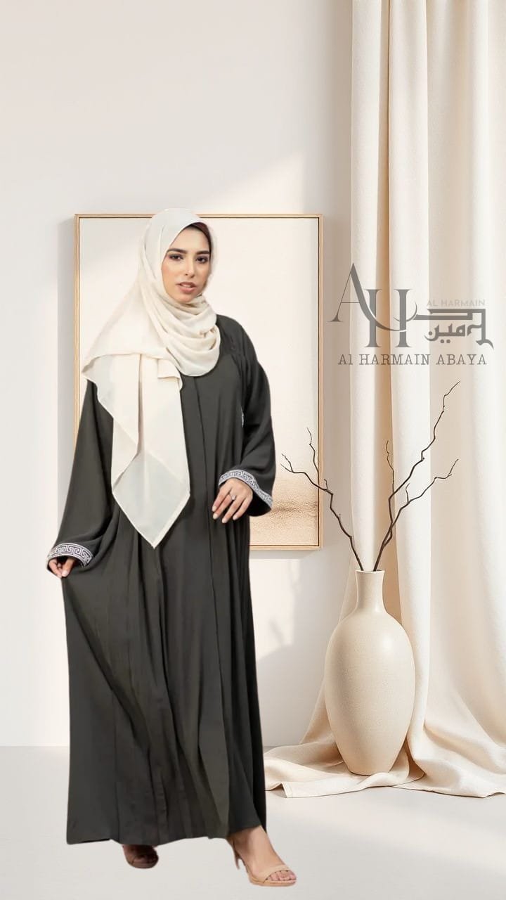 Emaan Embroidered Abaya